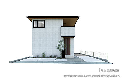 1号地 庭・外構