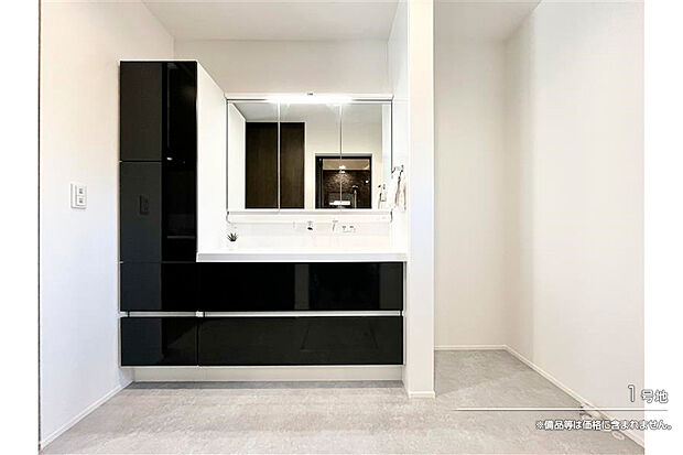 【1号地 洗面室】1号地