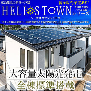 【大容量太陽光パネル標準搭載】