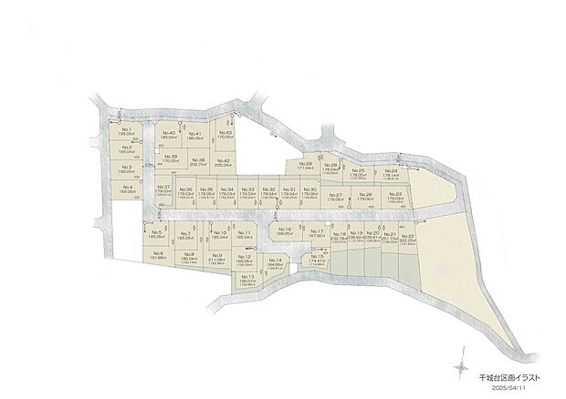 始発駅「千城台」から駅徒歩15分の好立地に、自由設計が可能な大規模分譲地が誕生!
更に高気密・高断熱な外断熱工法「Kurumu」が標準装備!