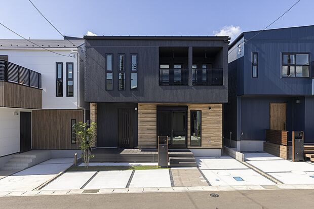 【外観参考例】【最寄り分譲地「ルナシティ柏アクティア」にてモデルハウス公開中】もちろん、大人気ガルバリウムの外観もございます！