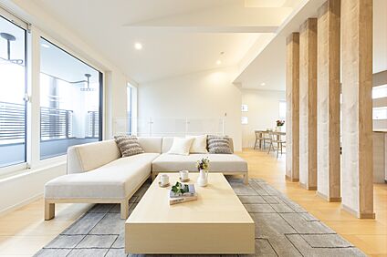 【施工例:2階リビング】
