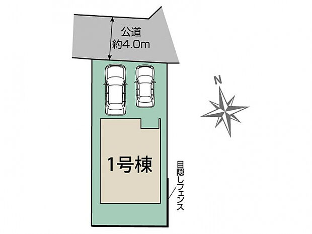 相模原市中央区淵野辺本町5丁目1棟 区画図