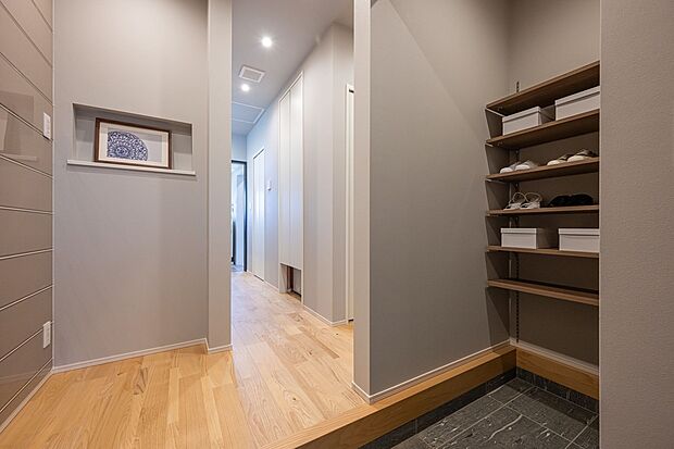 1帖ほどのシューズクローク