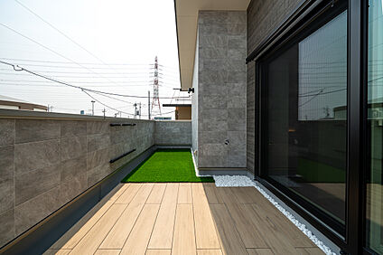 広々バルコニー