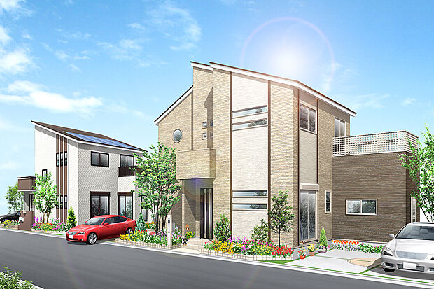 【街並イメージ】限定2区画、新登場！加古川市が副都心と位置付け、副都心の形成に取り組む別府駅周辺が生活圏内！便利で魅力ある街づくりが進む、豊かに暮らせる住環境です。