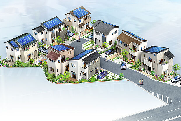 【街並みイメージ】駅近立地に総8区画の新街区誕生！