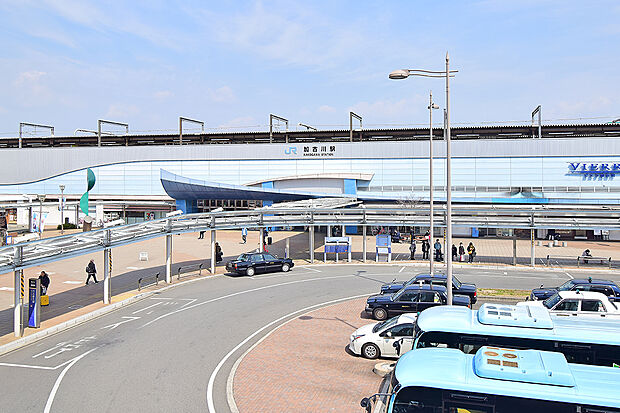 【JR「加古川」駅】様々な生活施設がそろう市の中心エリアへもアクセスしやすい立地です。