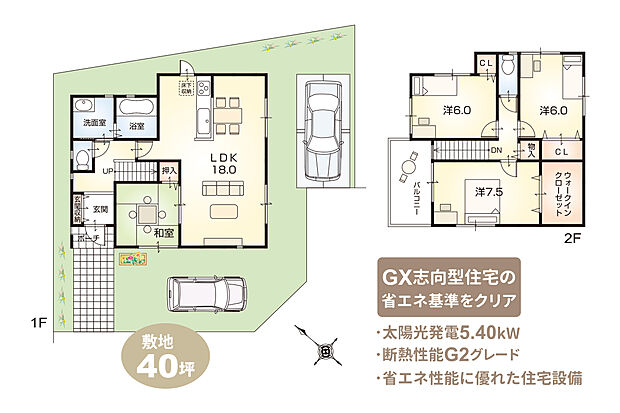 【4LDK】【ZEH仕様 + G2グレード仕様付】外構工事付、消費税込