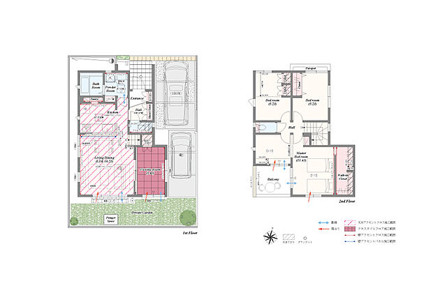 【4LDK(5LDK対応可※別途有償)】4LDK(5LDK対応可※別途有償)+土間収納+パントリー+リネン庫+ウォークインクローゼット