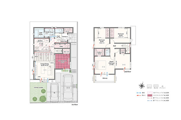 【4LDK（5LDK対応可※別途有償）】4LDK（5LDK対応可※別途有償）＋土間収納＋パントリー＋リネン庫＋ウォークインクローゼット