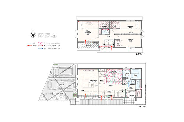 【3LDK（2LDK対応可※別途有償）】3LDK（2LDK対応可※別途有償）＋土間収納＋パントリー＋リネン庫＋2ウォークインクローゼット