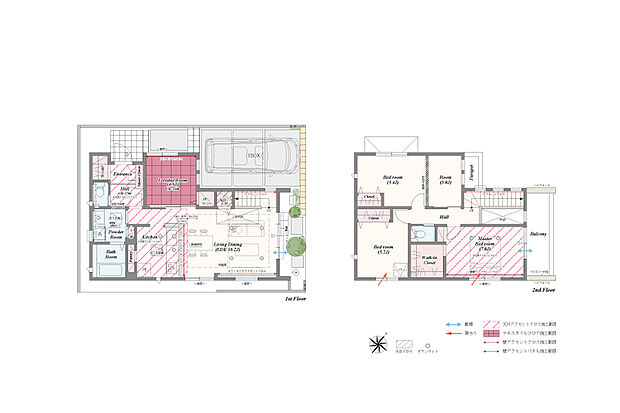 【5LDK（4LDK対応可※別途有償）】5LDK（4LDK対応可※別途有償）＋土間収納＋パントリー＋リネン庫＋ウォークインクローゼット