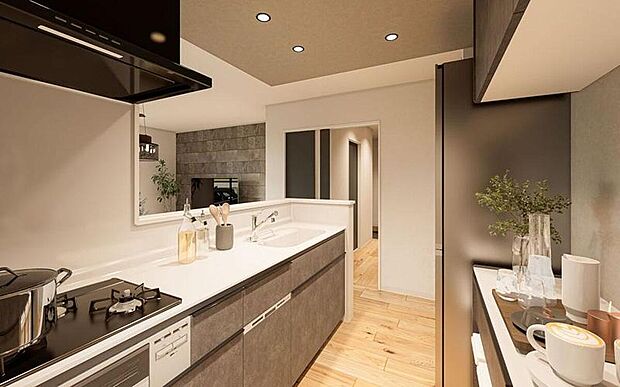 【内観イメージ】ご家族の理想を叶える空間づくり。一歩足を踏み入れるたびに、特別な思い出と温もりが感じられる住まいをお届けします。