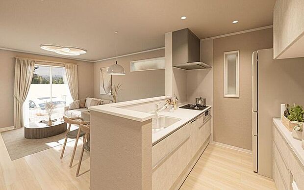 【施工イメージ】ご家族の理想を叶える空間づくり。一歩足を踏み入れるたびに、特別な思い出と温もりが感じられる住まいをお届けします。