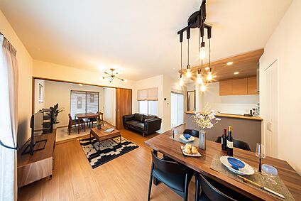 20帖以上の広々空間に。