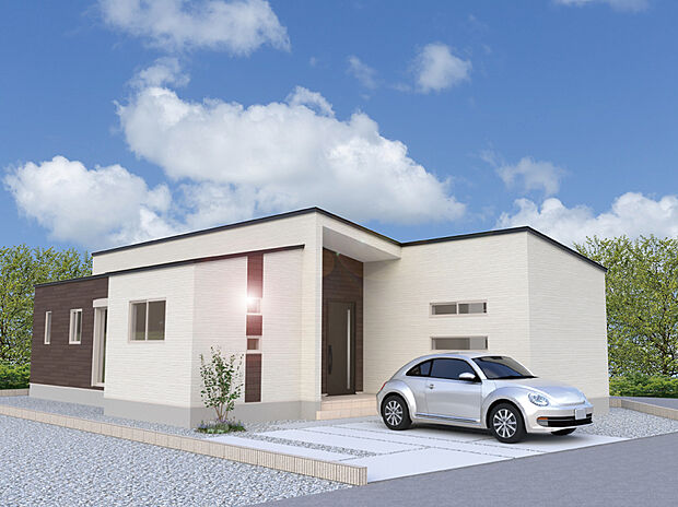 【11号棟外観完成予想図】※パースは設計図面を基にした完成予想図です。