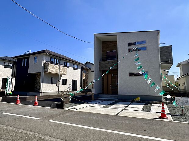 【9号棟　外観】