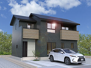 ワイウッドコート宇都宮市下川俣町第1期　新築分譲住宅(株)横尾材木店 外観