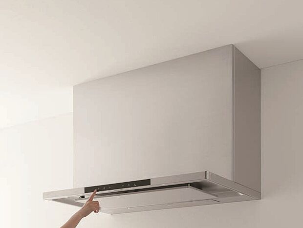 【【汚れをスイッチひとつでラクラク　洗エールレンジフード】】スイッチ一つで汚れを洗浄し毎日の家事をラクにするレンジフード。※3号棟のみ仕様