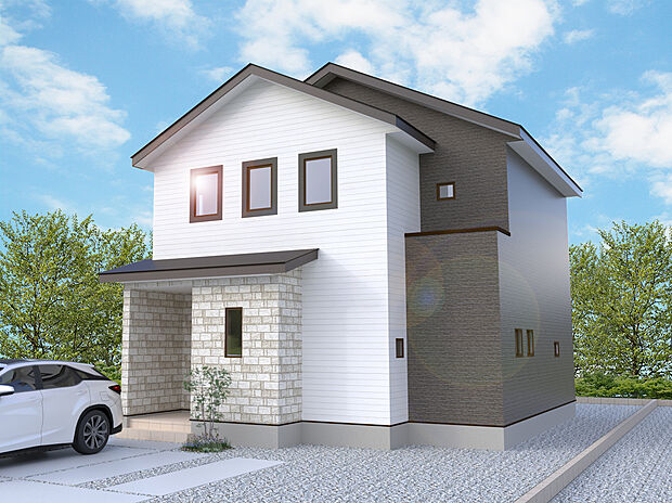 【【21号棟外観完成予想図】】※パースは設計図面を基にした完成予想図です。