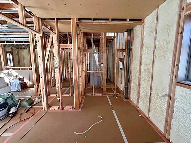 【【1号棟　内観】】【今泉町第13期　現地写真】
現地（2025年11月）撮影