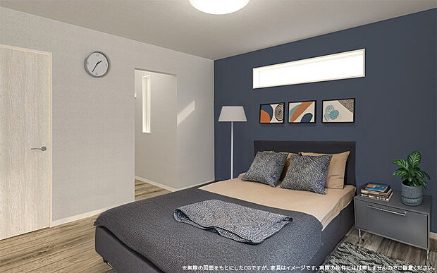 【【4号棟内観完成予想図】】※パースは設計図面を基にした完成予想図です。※家具はイメージです。