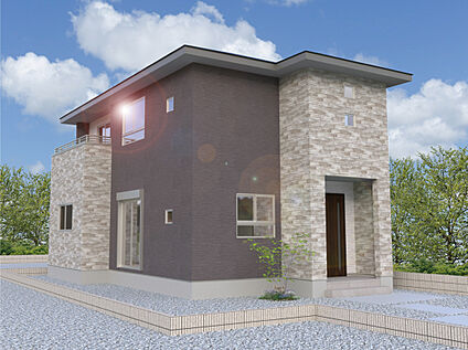 【2号棟外観完成予想図】