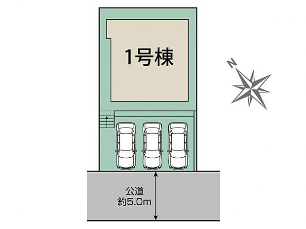 四街道市旭ケ丘3丁目1棟 区画図
