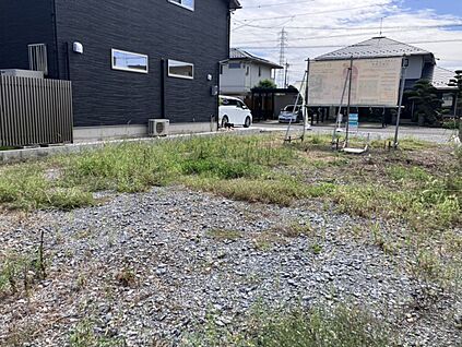 【分譲地】北西からの現地写真