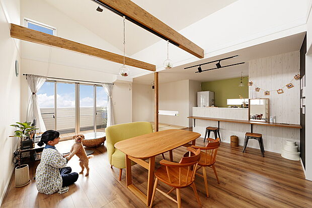 【当社施工事例】暮らしを楽しむアイデアいっぱい！明るい北欧テイストのお家。