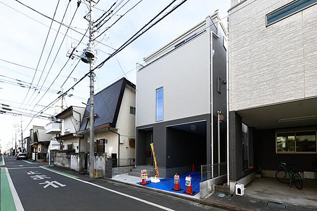 前面道路含む現地 