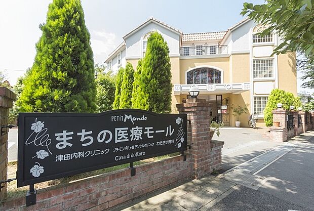プチモンド八ヶ崎デンタルクリニック/わきた小児科/津田内科ク
