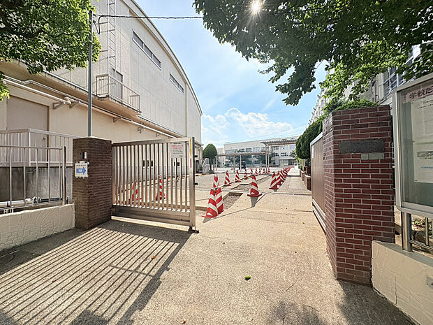 足立区竹の塚中学校（約562m）