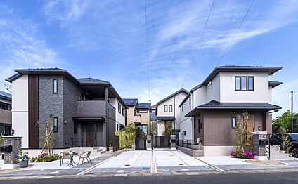 全11邸の街づくり邸宅分譲