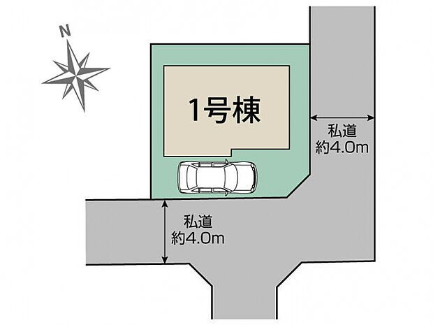小金井市貫井南町5丁目1棟 区画図