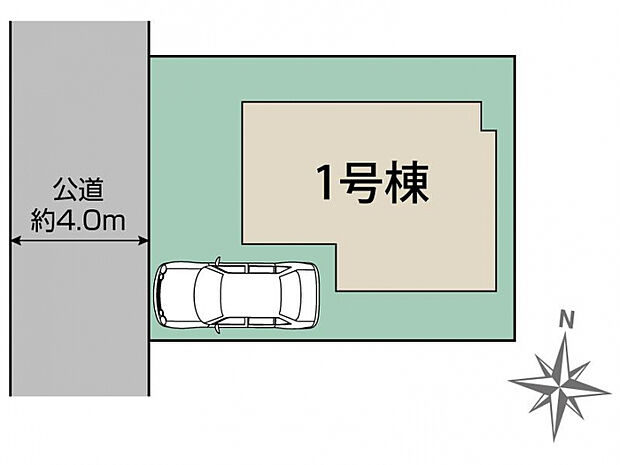 三鷹市北野3丁目1棟 区画図
