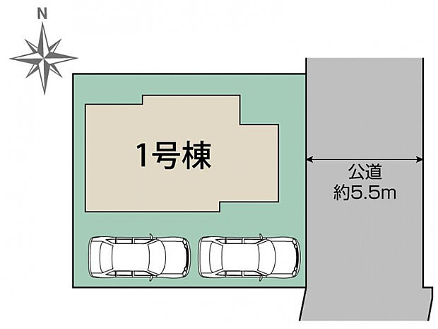 小平市小川町2丁目1棟 区画図