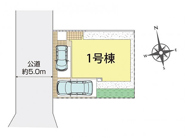 府中市日新町2丁目1棟 区画図