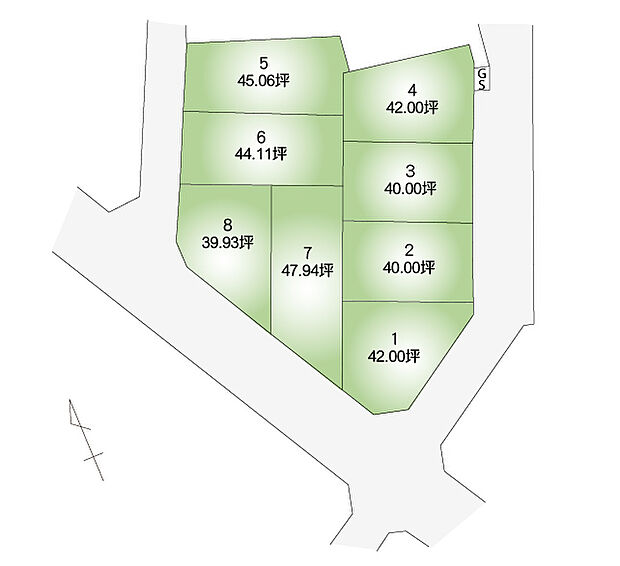 ブロードヴィレッジ播磨町西野添・132.00m2(39.93坪)~158.50m2(47.94坪)の全8区画!