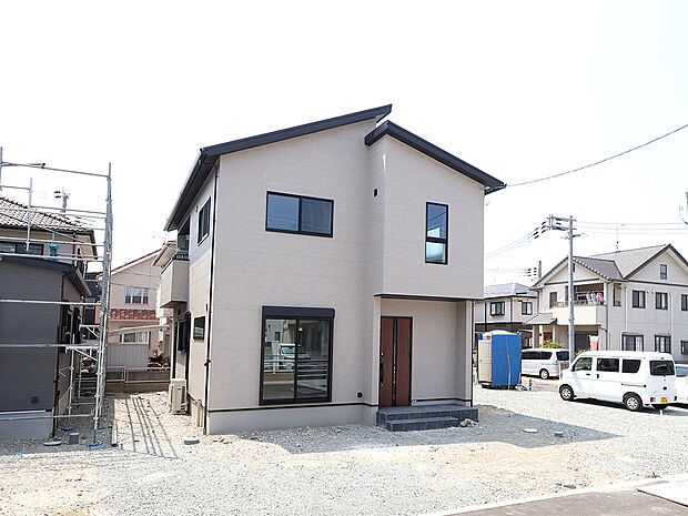 【【BV63米田4号地】外観写真】(ただいま外構工事中)