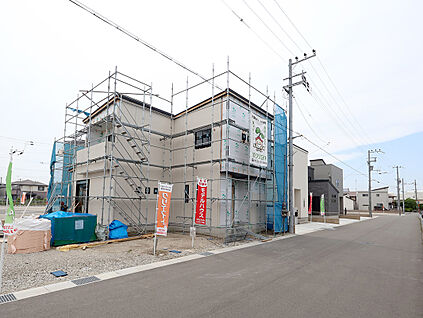 【BV6野口町長砂８号地】建築中外観2026.6.30時点