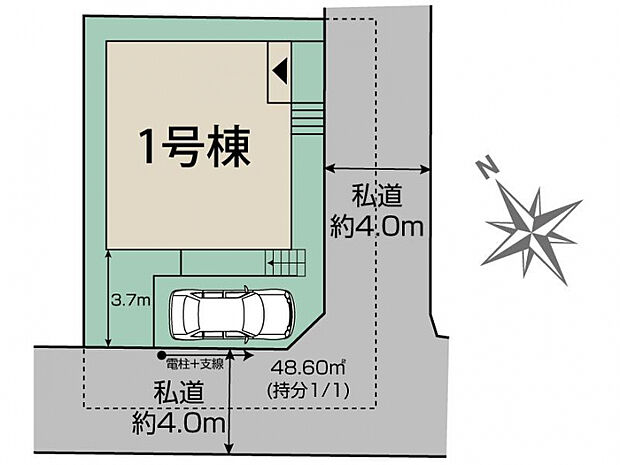 八千代市八千代台東2丁目1棟 区画図