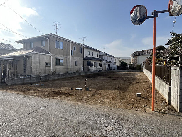 販売現地【2026.1.19撮影】　2026年4月下旬完成予定