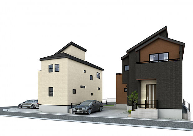 ブルーミングガーデン 鴻巣市吹上本町2丁目2棟　※こちらは完成後のイメージになります家事をサポートする設備を備えた、【共働きの家】仕様