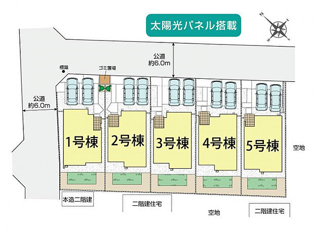 北足立郡伊奈町寿2丁目5区画 区画図