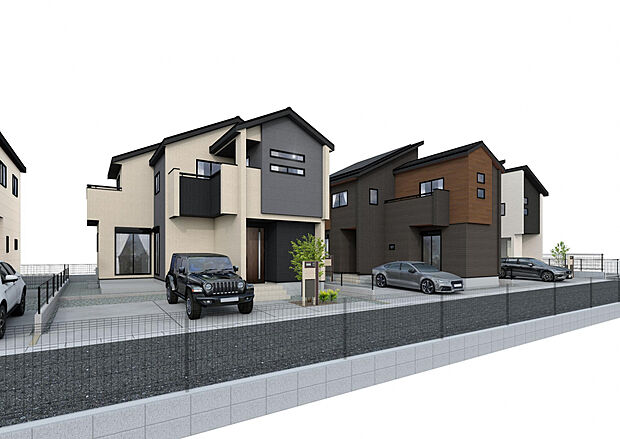 【バス停まで徒歩2分・バス便平日73本で駅までのアクセス良好♪】※こちら完成後のイメージになります。