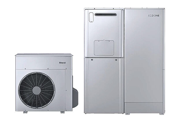 【【省エネ給湯器/エコワン】】ガスと電気で効率よくお湯をつくるので給湯光熱費を大幅に抑え、CO2排出量も削減。環境にも優しいハイブリット給湯・暖房システムです。キッチンや洗面室、床暖房まで毎日をあたたかく、快適な暮らしを支えます。