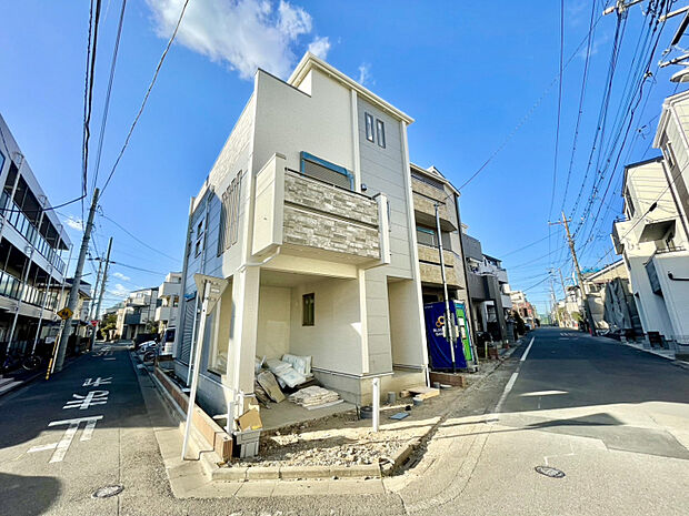 1/25現在　1号棟:外観写真　