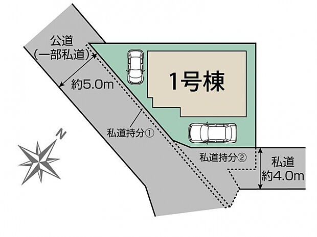 東村山市新秋津青葉町全1棟 区画図